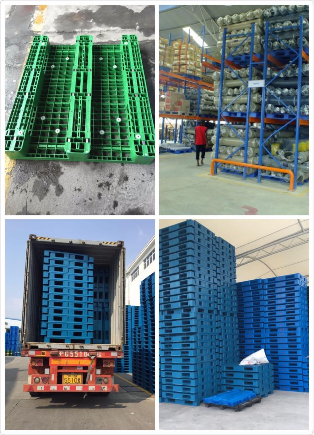Heavy Duty 3 trkač Otvori paluba plastični plastični paletni