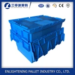 Plastična preklopna kutija koja se može složiti s poklopcima na šarkama