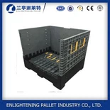 hdpe heavy duty solid transport industry velika sklopiva plastična kutija za palete