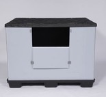 Sklopiva kutija s paletom i poklopcem