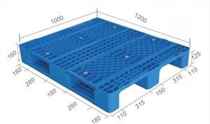 1200x1000 mm ASRS Open Deck paleta za stalak