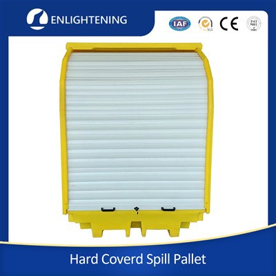 Pokrivena paleta za prolijevanje bačve s rešetkastim zatvaračem