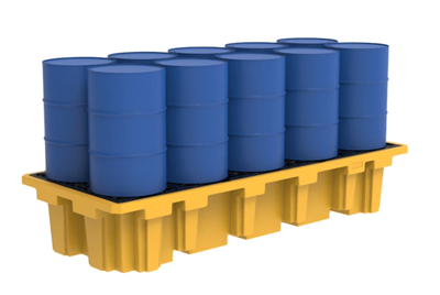 Visokokvalitetna 3 bubnja ibc paleta za odlijevanje