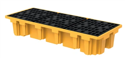 Industrijske palete za zadržavanje izljeva ulja s 3 bačve